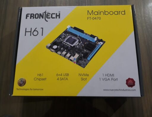NEW FRONTECH  H61 MOTHERBOARD FT - 0470 - Image 1