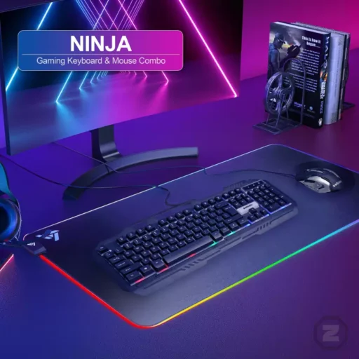 NINJA BLACK NINJA PREMIUM GAMING COMBO SET - Image 3