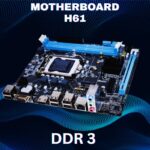 Consistent H-61 Motherboard 2ND 3RD Gen i3, i5, i7, DDR3 Slots for RAM, Motherboard With 3Year Warranty - Image 5