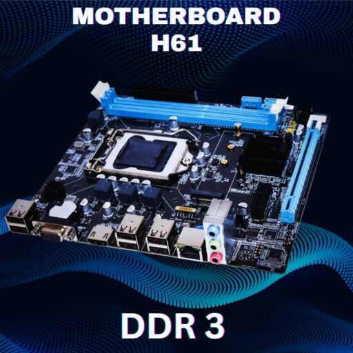 Consistent H-61 Motherboard 2ND 3RD Gen i3, i5, i7, DDR3 Slots for RAM, Motherboard With 3Year Warranty - Image 5