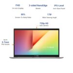 (REFURB)ASUS VivoBook S14 AMD Ryzen 7 4700U, 14" (35.56cms) FHD Thin and Light Laptop (8GB RAM/512GB NVMe SSD/Windows 11/MS Office 2019/Integrated Graphics/Indie Black/1.40 kg), - Image 2
