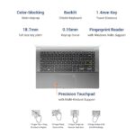 (REFURB)ASUS VivoBook S14 AMD Ryzen 7 4700U, 14" (35.56cms) FHD Thin and Light Laptop (8GB RAM/512GB NVMe SSD/Windows 11/MS Office 2019/Integrated Graphics/Indie Black/1.40 kg), - Image 3