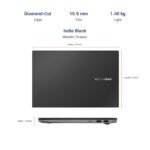 (REFURB)ASUS VivoBook S14 AMD Ryzen 7 4700U, 14" (35.56cms) FHD Thin and Light Laptop (8GB RAM/512GB NVMe SSD/Windows 11/MS Office 2019/Integrated Graphics/Indie Black/1.40 kg), - Image 4