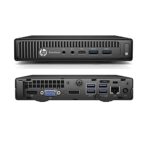(Refurbished)HP EliteDesk Core i5 6th/8GB/256GB Tiny PC - Intel i5 6th Genration, 8 GB DDR4, 256 GB SSD Mini PC, Windows 11 Pro, Office(Black)