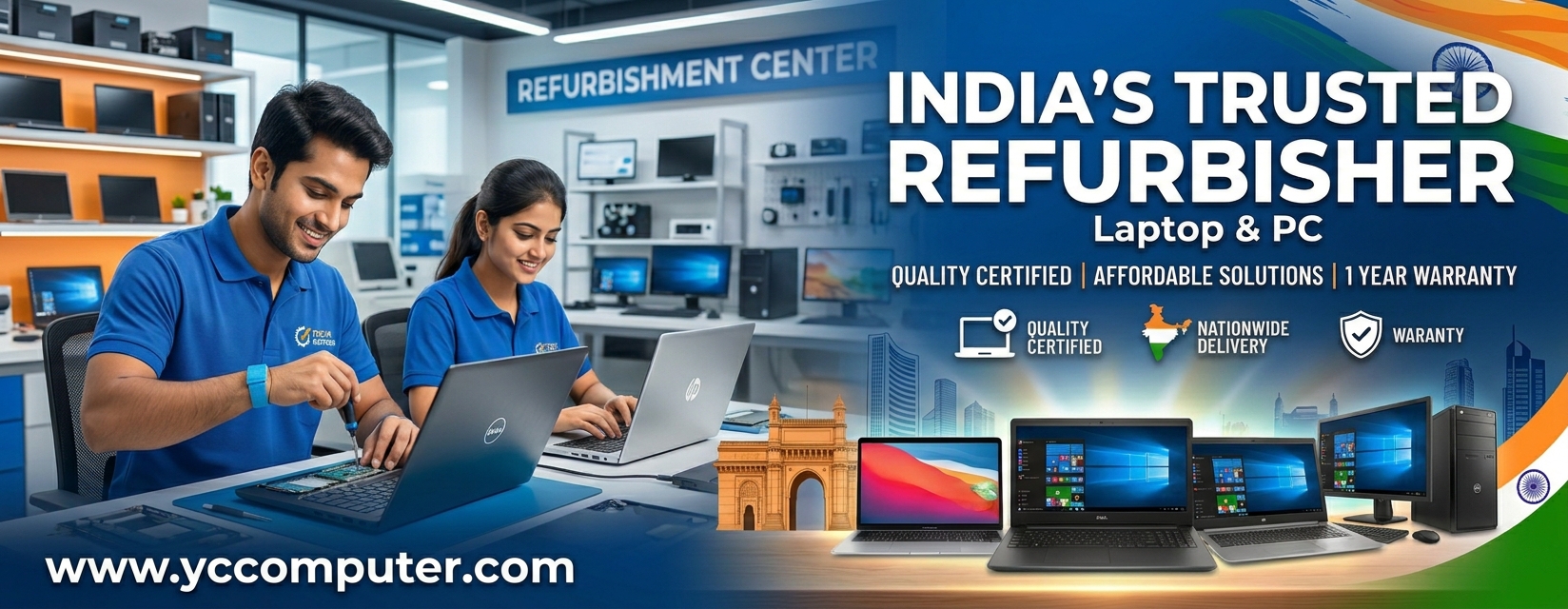 Indias Trusted Refubrisher Laptop and pc