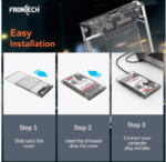 2TB SLIM LAPTOP HDD UPTO 3 YEARS WARRANT WITH FRONTECH 3.0 CASING (PREOWNED) - Image 2