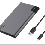 TECHIE 2.5” External Hard Drive Enclosure, SSD/HDD Enclosure, USB 3.1 Gen 2, Type-C Aluminum Case, Tool-Less Fast Transfer, Up to 4TB