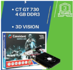 Consistent 730 Graphics Card 4GB DDR3 128-bit, Low Profile Graphics Card, Computer GPU, PCI Express x16, 2K Support, Fermi, DirectX 11 with 3 Year Warranty - Image 3