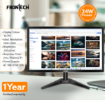FRONTECH 20 Inch (50.8 cm), LED, HD 1600 x 900, 60Hz, Black, 16.7M Colors, Wall Mountable, Slim & Stylish Design, HDMI, VGA  Monitor (MON-0054) - Image 4