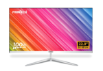 FRONTECH 22 Inch (54.48 cm) with 1920x1080 Pixels LED Monitor|Refresh Rate 100 Hz|Slim| Stylish Design & Wall Mountable| 16.7M Colors|HDMI & VGA Ports (White, MON-0091)