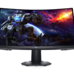 Dell-S2422HG 24" (60.96 cm) FHD Curved Screen (1500R) Gaming Monitor, 165 Hz ,Anti-Glare 3H Hardness, LED Edgelight System, 3 Month Warranty, Black (Preowned)