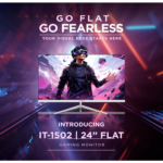 Intex 24 Inch Flat Gaming Monitor | Full HD 1080p | 120Hz Refresh Rate | VA Panel | Frameless Design | Built-in Speakers | HDMI & VGA | Ideal for Gaming & Work