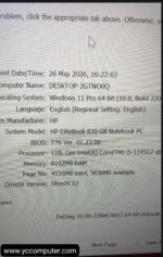 Hp EliteBook 830 G8 Core I5 11th Gen 13.3 INCH LAPTOP WITH 8GB RAM DDR4/256GB SSD WITH ADAPTER (PREOWNED) - Image 7