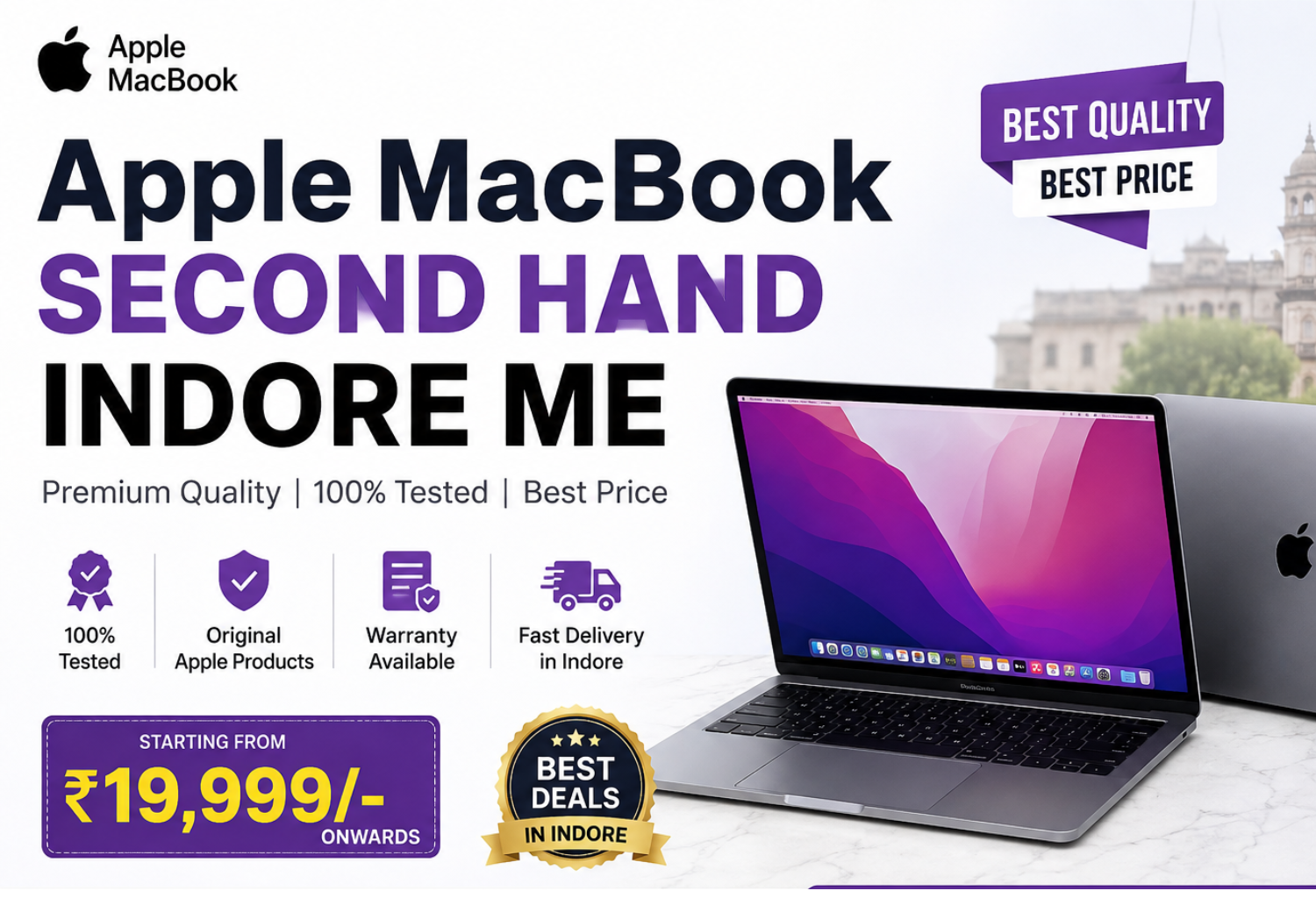 Apple MacBook Second Hand Indore