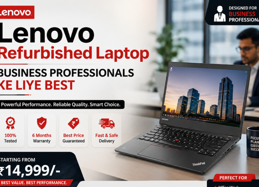 Lenovo Refurbished Laptop Business Professionals 1