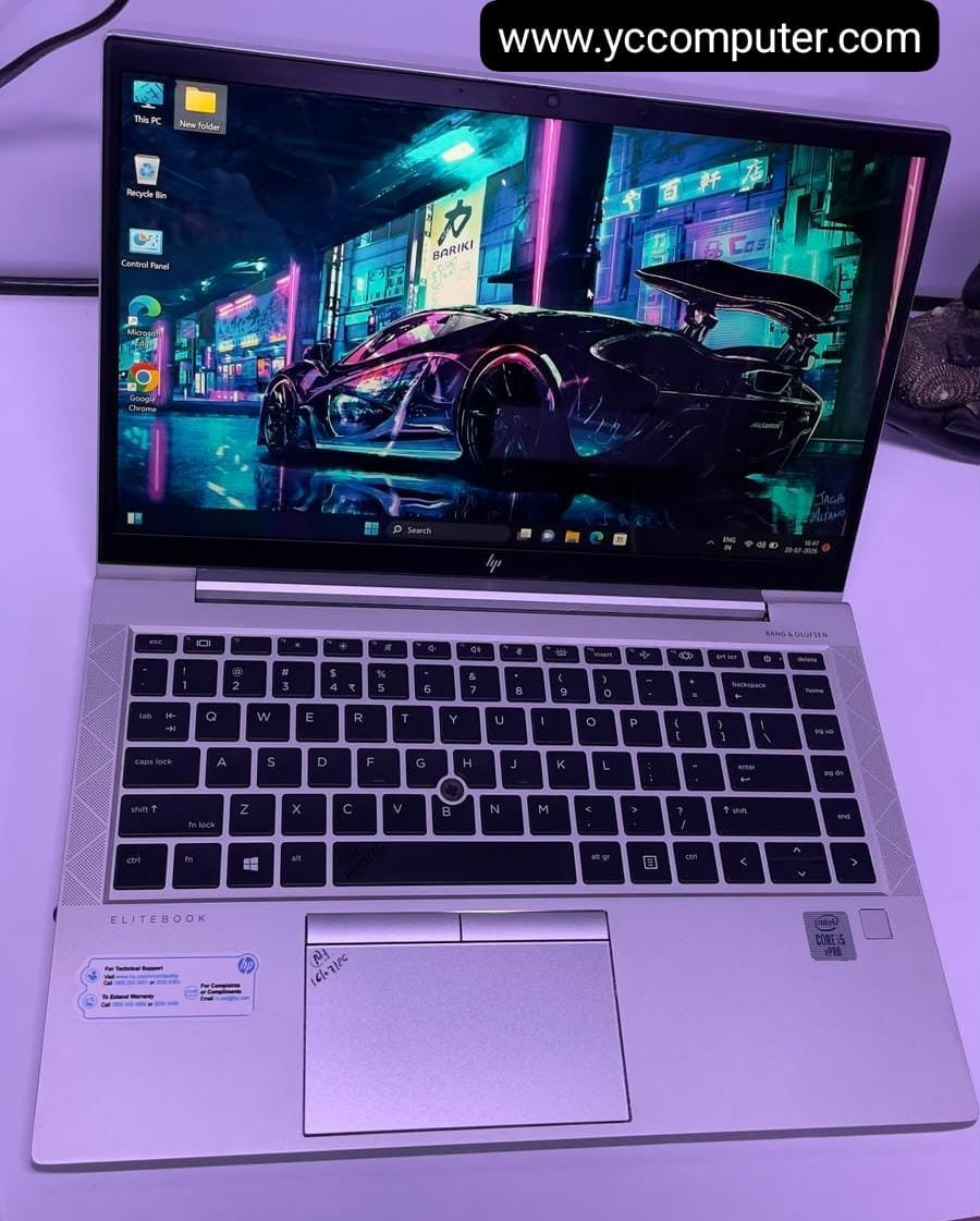 WhatsApp Image 2026-07-22 at 12.48.00 AM (PRE-OWNED/REFURBISHED) HP ELITEBOOK 840 G7 Intel Core i5-10310U , 8GB RAM/256GB SSD , 14-INCH LAPTOP WITH NEW ADAPTER AND 1 YEAR WARRANTY - Image 1