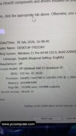 (PRE-OWNED/REFURBISHED) HP ELITEBOOK 840 G7 Intel Core i5-10310U , 8GB RAM/256GB SSD , 14-INCH LAPTOP WITH NEW ADAPTER AND 1 YEAR WARRANTY - Image 8
